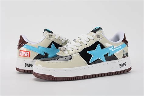 replica bapesta shoes|rocket raccoon bapestas.